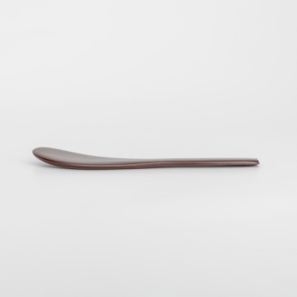 Image of Dark Brown Wooden Rice Spatula 6.3" 2