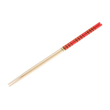 Red Bamboo Saibashi Cooking Chopsticks