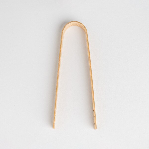 Image of Bamboo Tongs 3.9" 2