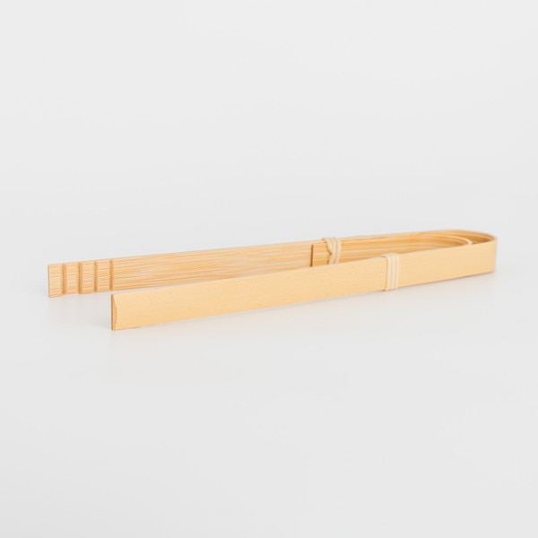 Image of Bamboo Tongs 7" 2