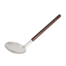 Wooden Handle Spoon 9"