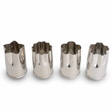 Vegetable Cutter Assorted 4 Piece 2.3"