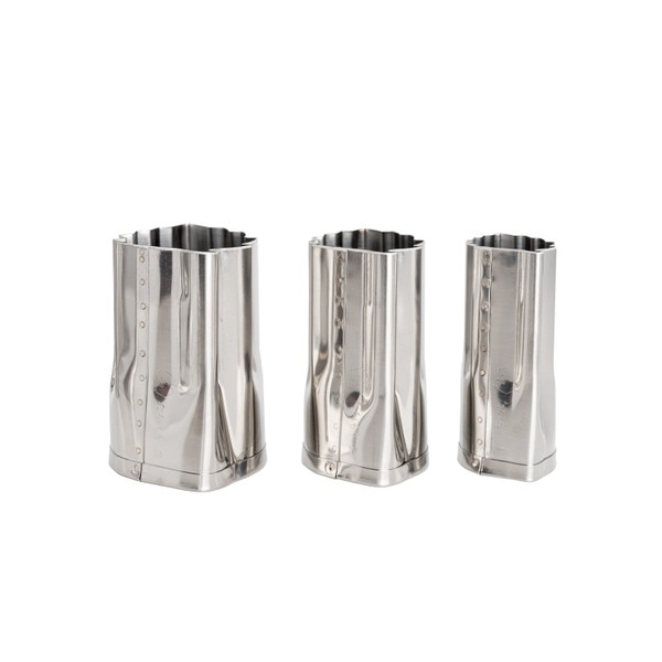 Image of Vegetable Cutters 3 Piece Set- Leaf 2