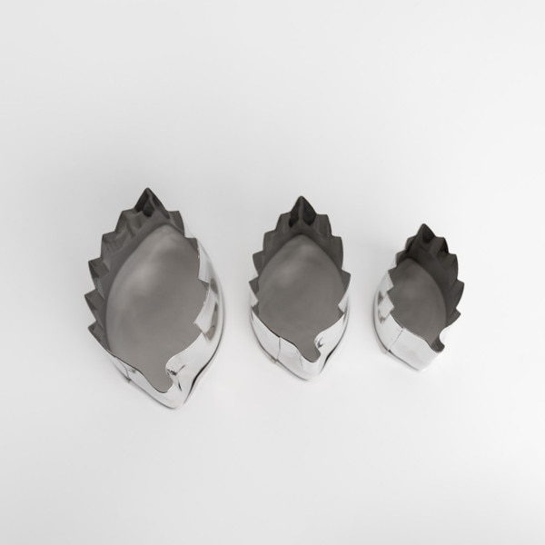 Image of Vegetable Cutters 3 Piece Set- Leaf 3