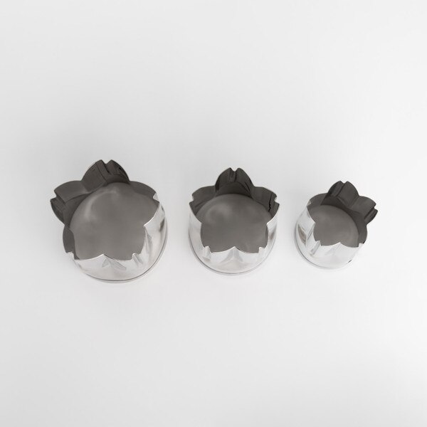 Image of Vegetable Cutters 3 Piece Set - Sakura 3