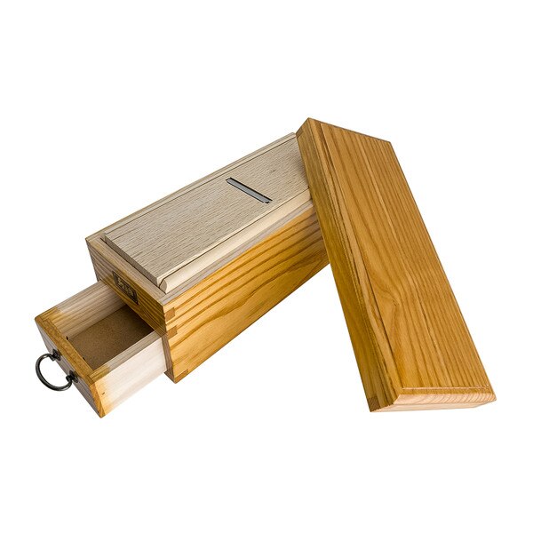 Image of Dark Wooden Bonito Shaver 1
