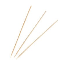 Disposable Round Bamboo Skewers 6” (15cm) (100/pack)