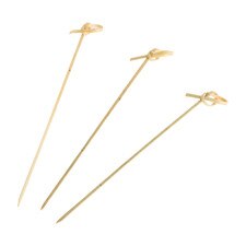 Disposable Knotted Bamboo Skewers (Noshi Gushi) 6”L (15cm) (100/pack)