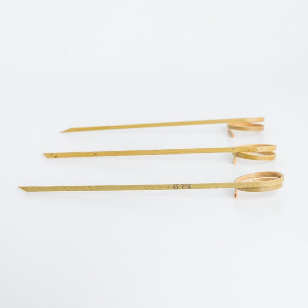Image of Disposable Ring Bamboo Skewers 4.7” (12cm) (100/pack) 3