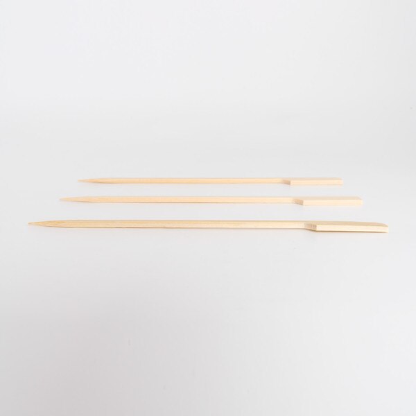 Image of Flag / Gun Shaped Bamboo Skewers (Teppo Gushi) Natural 7"L (18cm) 3