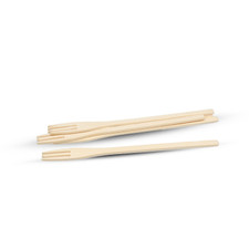 Disposable Bamboo Fork Picks 100/bag