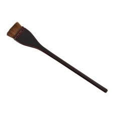 Wide Lacquered Wooden Horse Hair Sauce Brush 8.5"