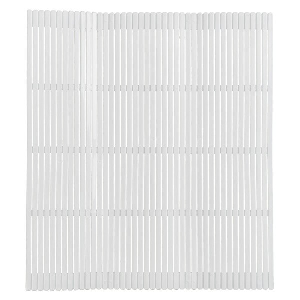 Image of White Plastic Sushi Makisu Mat 1