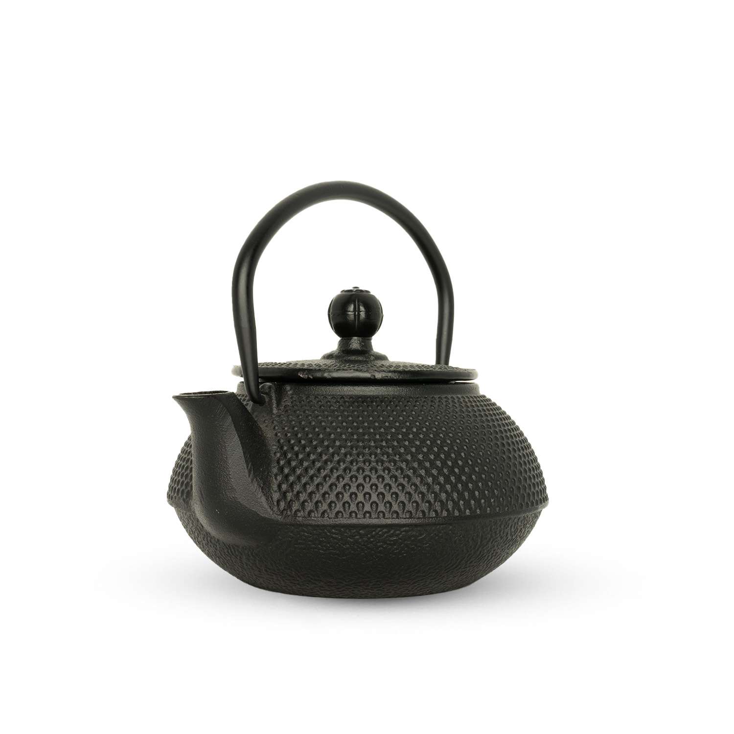 Cast Iron Black Arare Teapot 8 oz | Korin