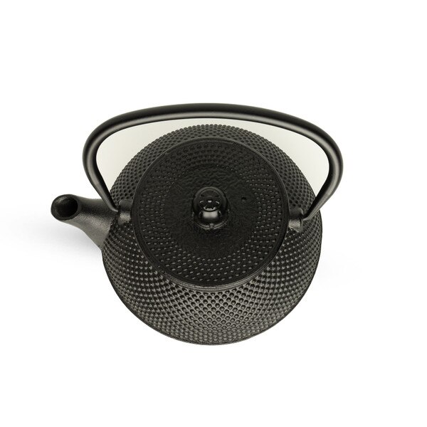 Image of Cast Iron Black Arare Teapot 18 oz 3