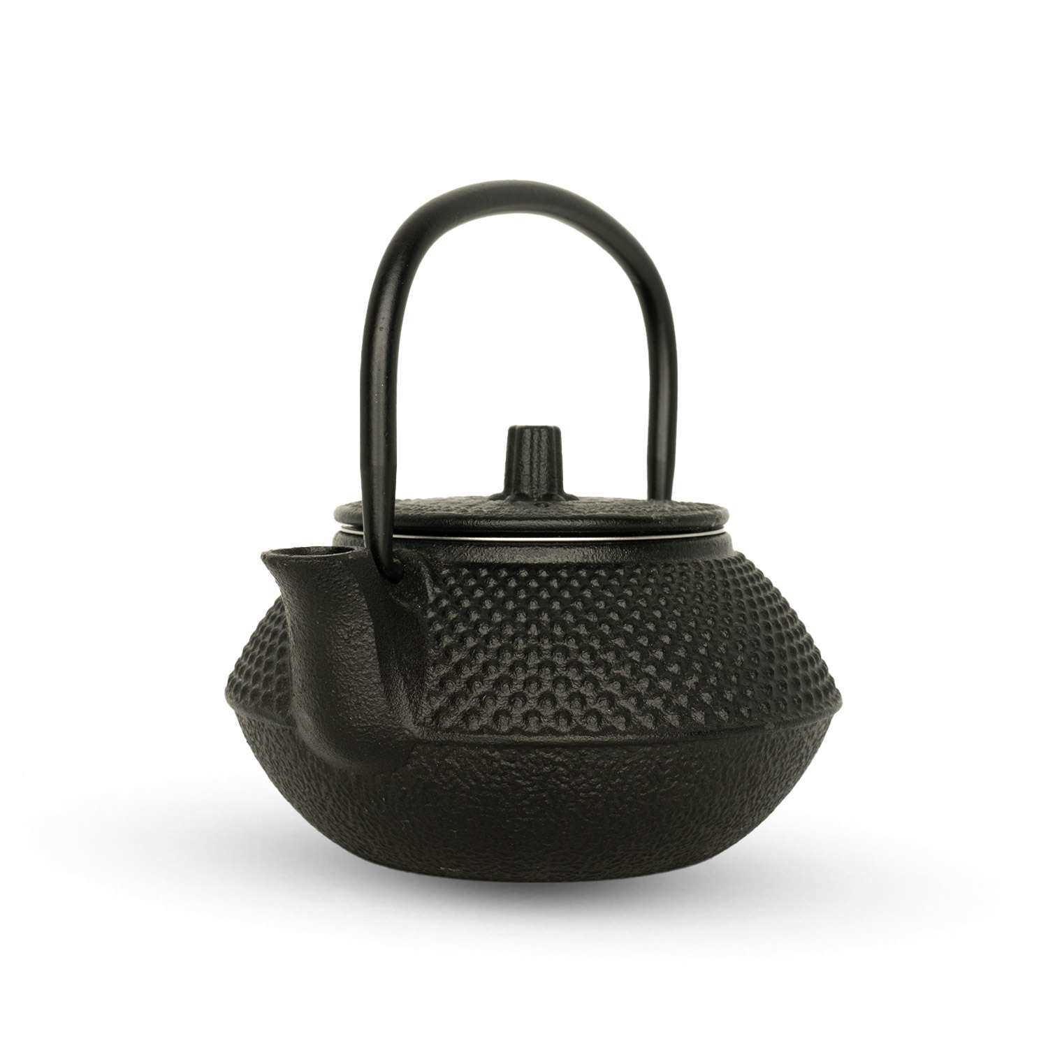 Cast Iron Black Arare Teapot 26 oz | Korin
