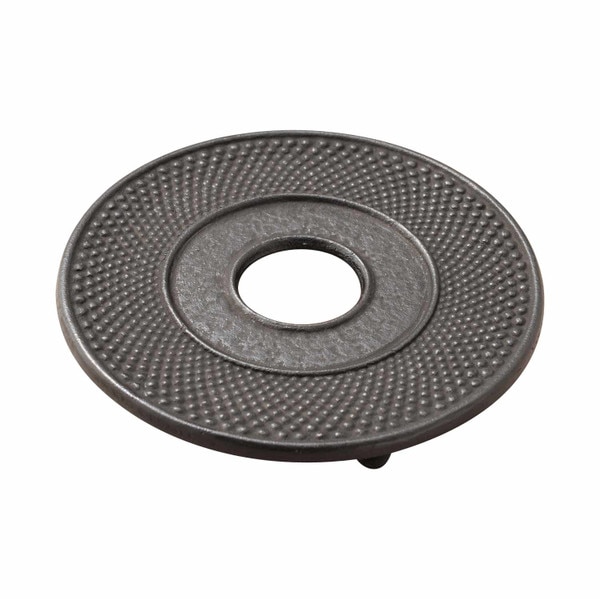 Image of Black Cast Iron Round Trivet