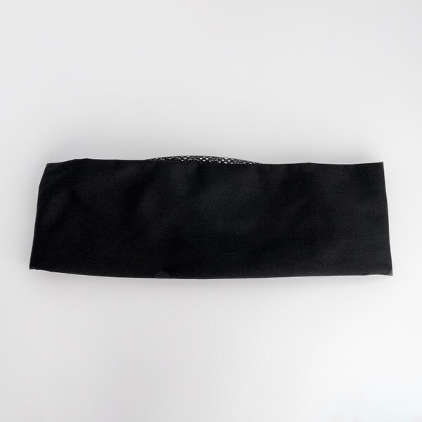 Image of Black Chef Hat with Mesh - Large 4
