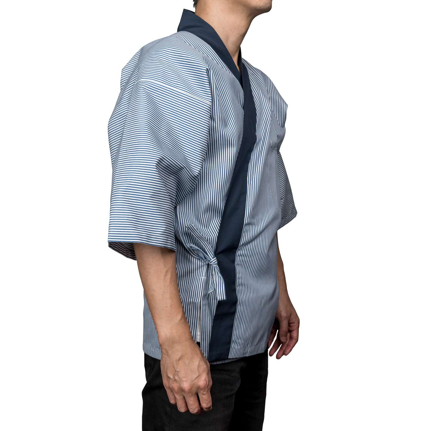 Blue Striped Sushi Chef Coat Korin