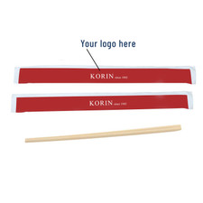 Chopsticks with Full Custom Sleeves 3 Colors or more