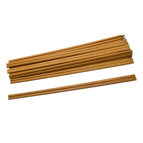 Image of Disposable Natural Carbon Treated Bamboo Chopsticks (Tensoge) 9.5" 2000 pairs/case 2