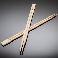 Disposable Bamboo Chopsticks Twin Square Top 9" 2000 pairs/case