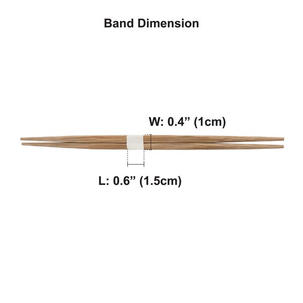 Image of Custom Disposable Double Pointed Carbonized Bamboo Chopsticks 9.5" for WA-12-D 4