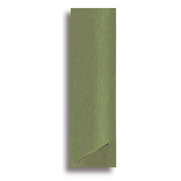 Image of Green Paper Sleeve for Chopsticks 1