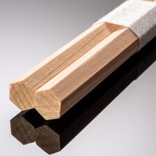 Disposable Hinoki Hexagon Chopsticks 9.5" 2000 pairs/case hover-image
