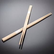 Disposable Hinoki Square Chopsticks 9.5" 2000 pairs/case