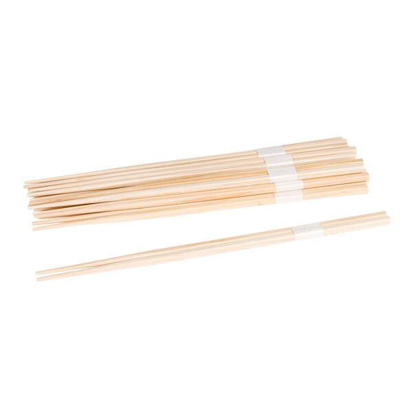 Image of Disposable Hinoki Square Chopsticks 9.5" 2000 pairs/case 2