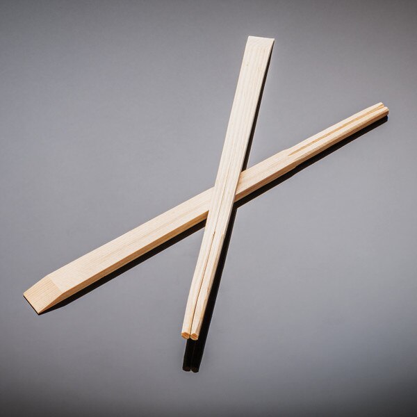 Image of Disposable Pine Wood Chopsticks (Tensoge) 8" 2000 pairs/case 1