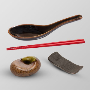 Chopsticks, Rests, & Flatware