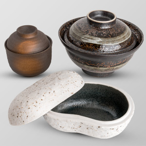 Lidded Ceramic Bowls