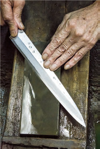 trad sharpening