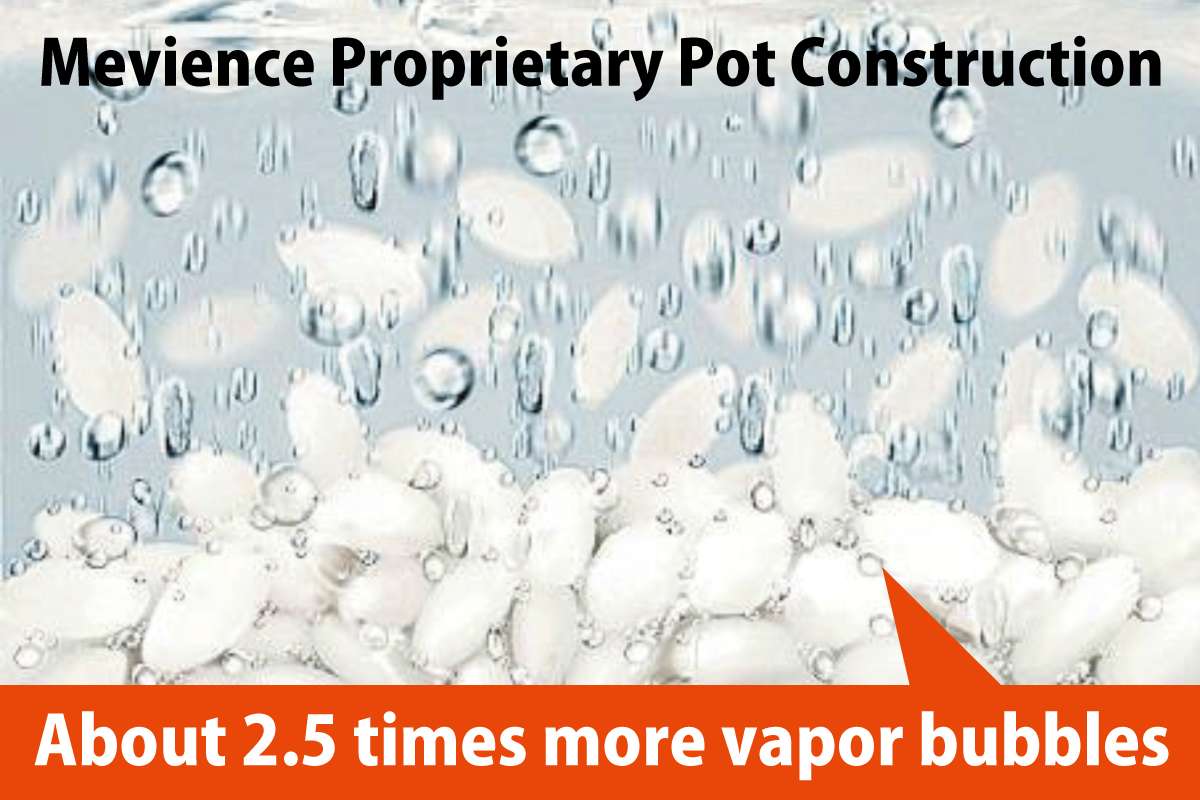 Mevience Proprietary Pot Construction